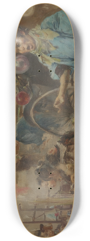 Robert Frederick Blum - Street Market 8.25 inch art skate deck