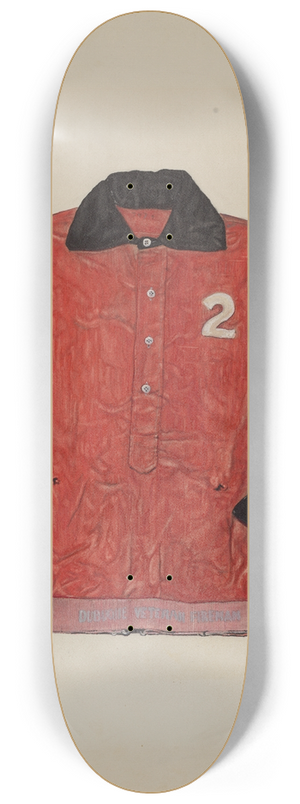 Robert Gilson - Firemans Shirt 8.25 inch art skate deck