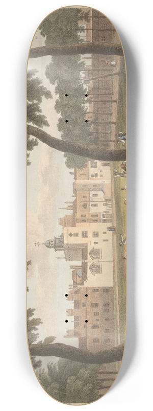 Robert Havell - A View of the Chapter House taken from the Green 8.25 inch art skate deck Robert Havell - A View of the Chapter House taken from the Green 8.25 inch art skate deck