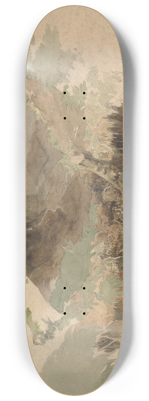 Robert Hills - Forest Pool 8.25 inch art skate deck