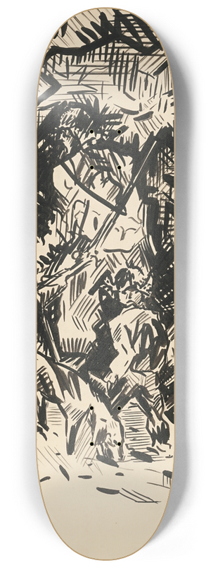 Arnold Peter Weisz-Kubnan - Hunter 8.25 inch art skate deck Arnold Peter Weisz-Kubnan - Hunter 8.25 inch art skate deck