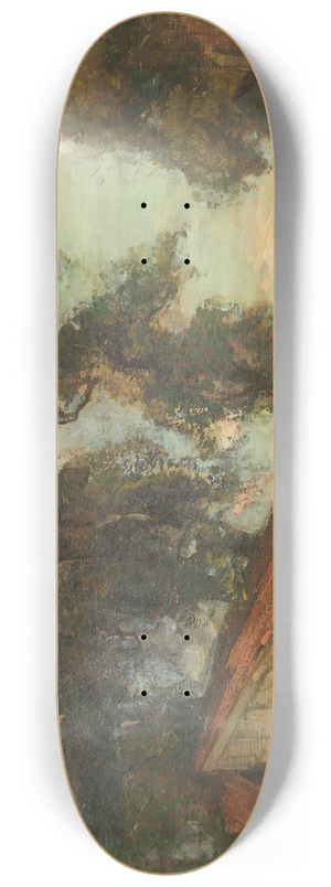 Robert Hope - A farmyard 8.25 inch art skate deck Robert Hope - A farmyard 8.25 inch art skate deck