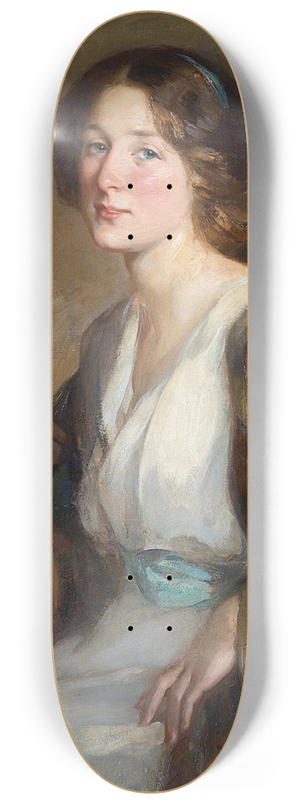 Robert Hope - A winsome maid, circa 8.25 inch art skate deck