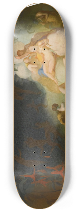 Robert Huskisson - There sleeps Titania 8.25 inch art skate deck