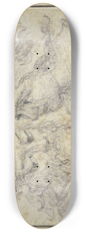 Robert Nanteuil - Zwei Kpfchen und eine Hand 8.25 inch art skate deck