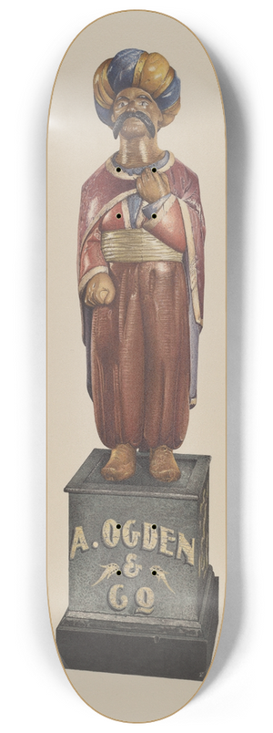 Robert Pohle - Cigar Store Figure 8.25 inch art skate deck