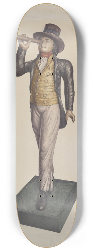 Robert Pohle - Ship Chandlers Sign 8.25 inch art skate deck