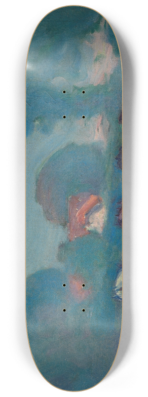 Robert Polhill Bevan - The Four-Horse Team 8.25 inch art skate deck