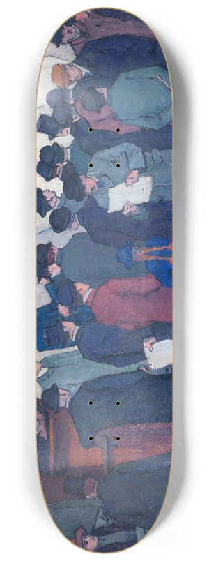 Robert Polhill Bevan - Under the Hammer 8.25 inch art skate deck