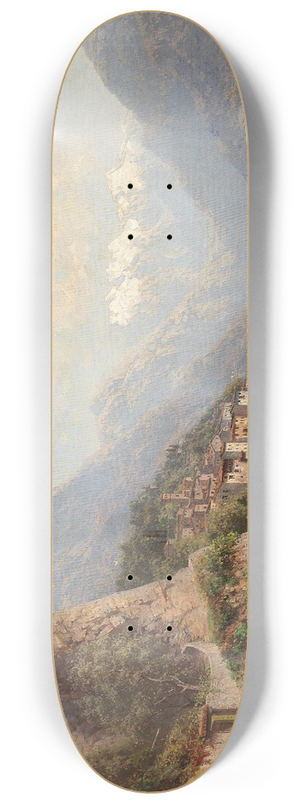 Robert Schultze - Gandria on Lake Lugano 8.25 inch art skate deck