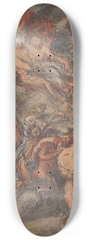 Robert Smirke - Bachanalia Scene 8.25 inch art skate deck
