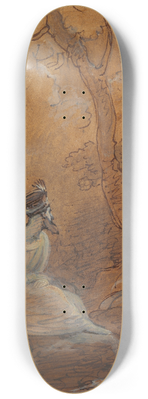 Robert Smirke - Oberon and Puck 8.25 inch art skate deck