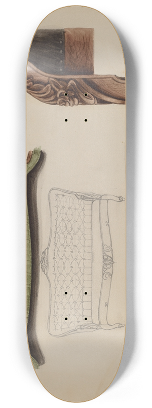 Robert Stewart - Carvings of a Sofa 8.25 inch art skate deck