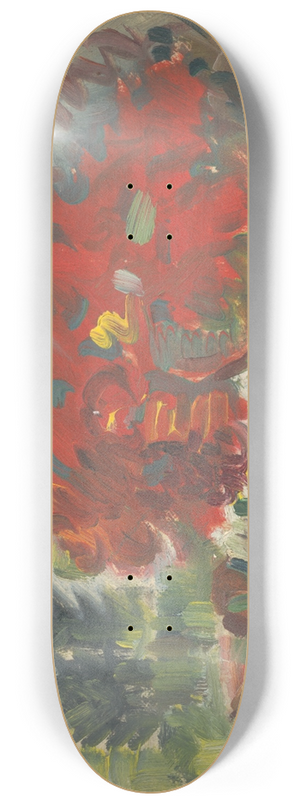 Arnold Peter Weisz-Kubnan - Reclining Nude in a Garden 8.25 inch art skate deck