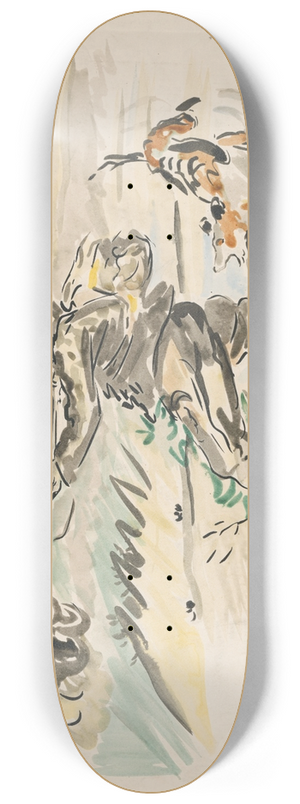 Arnold Peter Weisz-Kubnan - Shooting Huntsman 8.25 inch art skate deck Arnold Peter Weisz-Kubnan - Shooting Huntsman 8.25 inch art skate deck
