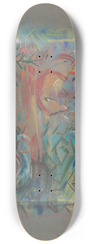 Arnold Peter Weisz-Kubnan - Shot Fox 8.25 inch art skate deck Arnold Peter Weisz-Kubnan - Shot Fox 8.25 inch art skate deck