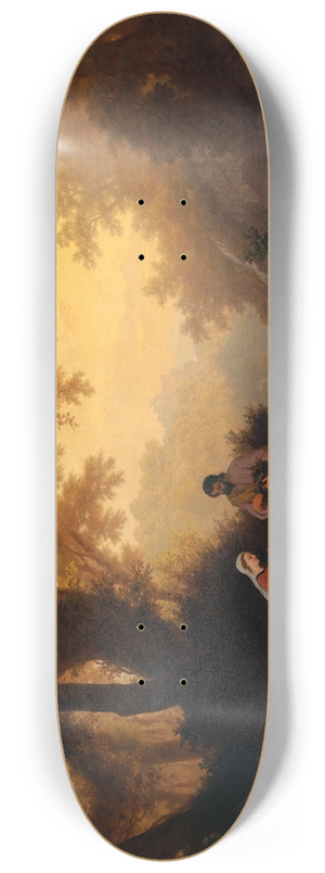 Robert Znd - Rest of the Holy Family on the Flight into Egypt 8.25 inch art skate deck