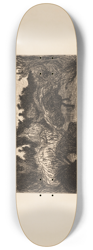 Roderic O'Conor - Le Verger 8.25 inch art skate deck