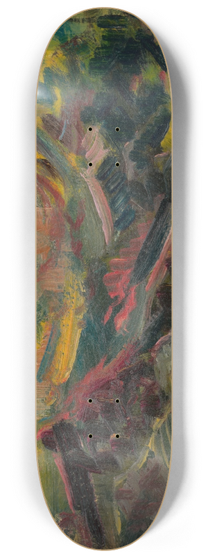 Arnold Peter Weisz-Kubnan - Sunset in the Mountains 8.25 inch art skate deck