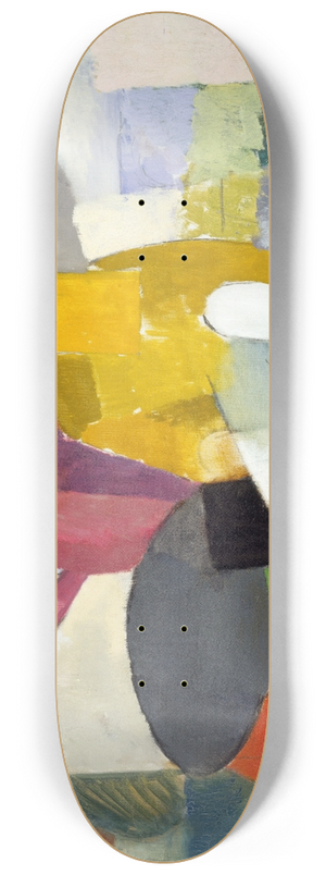 Roger de La Fresnaye - The Fourteenth of July 8.25 inch art skate deck
