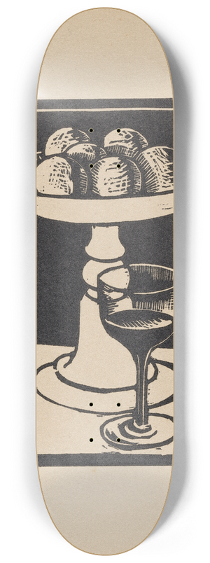 Roger Fry - Dessert 8.25 inch art skate deck