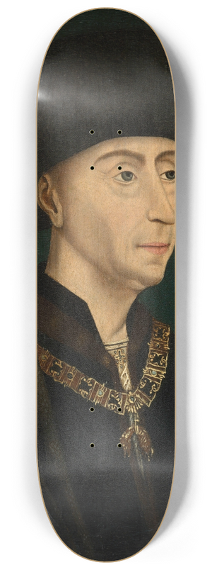 Rogier van der Weyden - Philip the Good 2 8.25 inch art skate deck