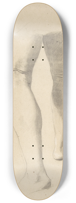 Romain Cazes - Study of Legs 8.25 inch art skate deck