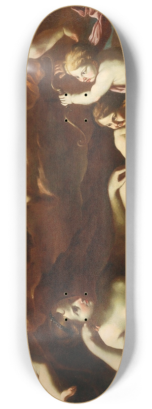 Roman School - Venus and Cupid with Amorini 8.25 inch art skate deck Roman School - Venus and Cupid with Amorini 8.25 inch art skate deck