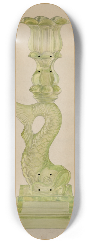 Ronau William Woiceske - Candlestick 8.25 inch art skate deck