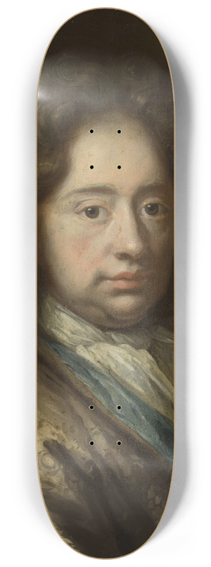 Arnold van Boonen - Portrait of a man 8.25 inch art skate deck