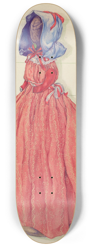 Rosa Burger - Doorstop (Doll) 8.25 inch art skate deck