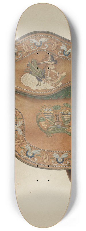 Rose Campbell-Gerke - Saddle 8.25 inch art skate deck