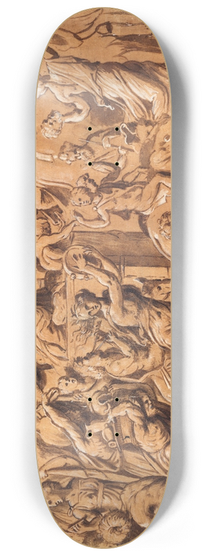 Rosso Fiorentino - Bacchus triumf 8.25 inch art skate deck Rosso Fiorentino - Bacchus triumf 8.25 inch art skate deck