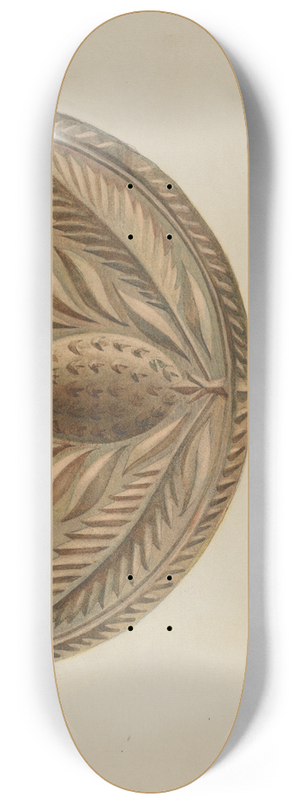 Roy Weber - Pa. German Butter Mold 8.25 inch art skate deck