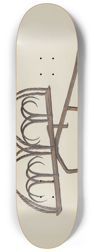 Roy Weber - Toaster 8.25 inch art skate deck