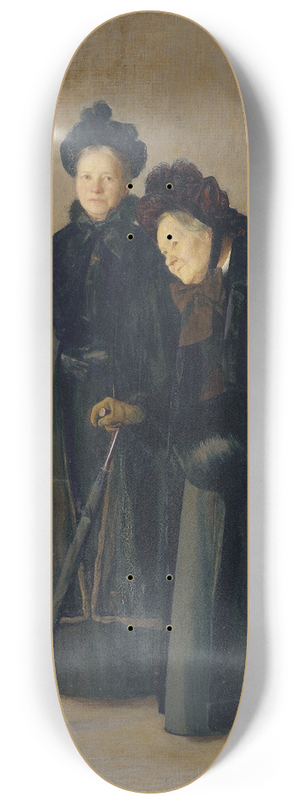 Rudolf Bacher - Zwei Schwestern 8.25 inch art skate deck