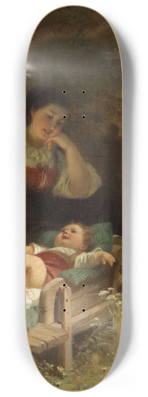 Rudolf Epp - Mutterglck 8.25 inch art skate deck