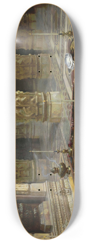 Rudolf Ernst - Honoring the Tiger 8.25 inch art skate deck