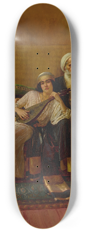 Rudolf Ernst - The Musician 8.25 inch art skate deck