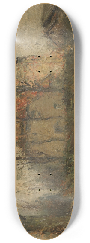 Rudolf Hckner - Der letzte Schnee 8.25 inch art skate deck