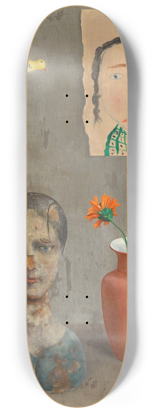 Rudolf Wacker - Zwei Kpfe 8.25 inch art skate deck