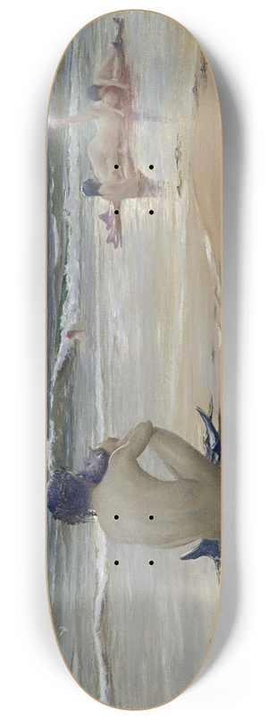 Rupert Bunny - Sea Idyll 8.25 inch art skate deck
