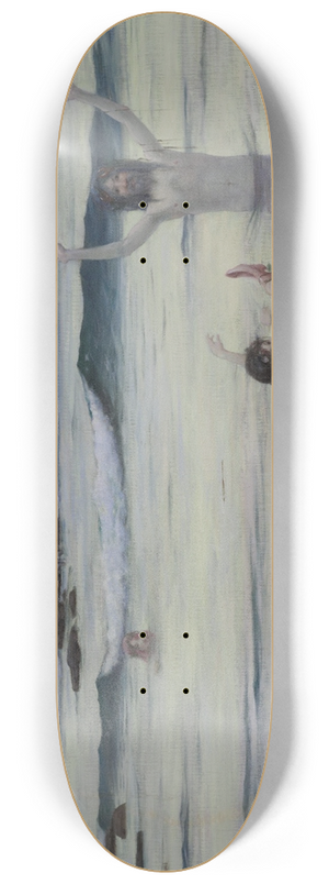 Rupert Bunny - Tritons 8.25 inch art skate deck