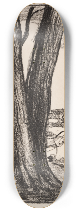 Russell T. Limbach - The Hilltop 8.25 inch art skate deck