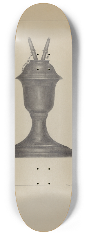 Ruth Bialostosky - Lamp 8.25 inch art skate deck