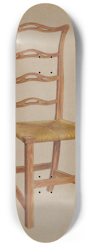 Ruth Bialostosky - Side Chair 8.25 inch art skate deck