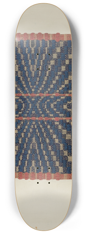 Ruth M. Barnes - Coverlet Detail 8.25 inch art skate deck