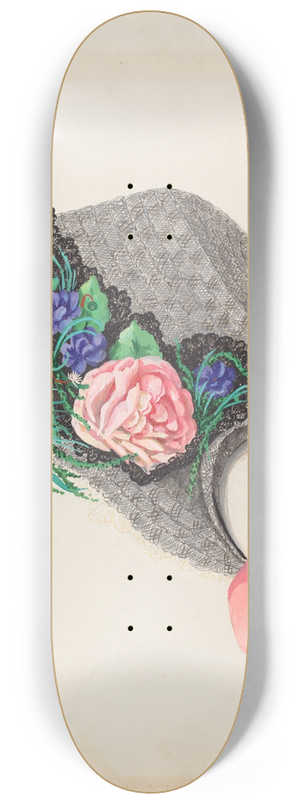 Ruth M. Barnes - Hat 8.25 inch art skate deck