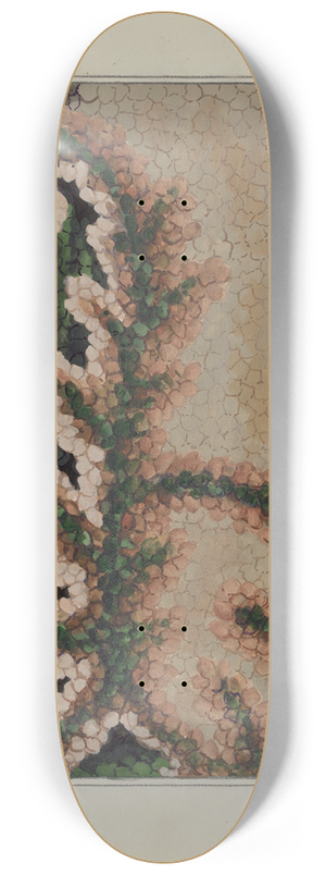 Ruth M. Barnes - Hooked Rug 8.25 inch art skate deck
