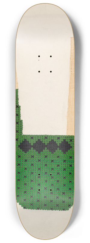 Ruth M. Barnes - Slipper 8.25 inch art skate deck